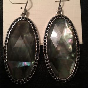 Labradorite earrings